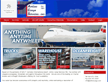 Tablet Screenshot of airlinecargo.com